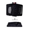 Sacoche de transport - dibea - tb10020 - pliable - noir - pour petits animaux
