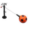 Footwork Training Device Soccer Trainer with Suction Cup, Height Adjustable Football Dribbling Passing High Strength Aid, Solo Practice Equipment for