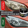 Car Headlight Polish, Antioxidant and Scratch Repair, PVC Plastic Polishing, Suitable for Car Light Maintenance and Care