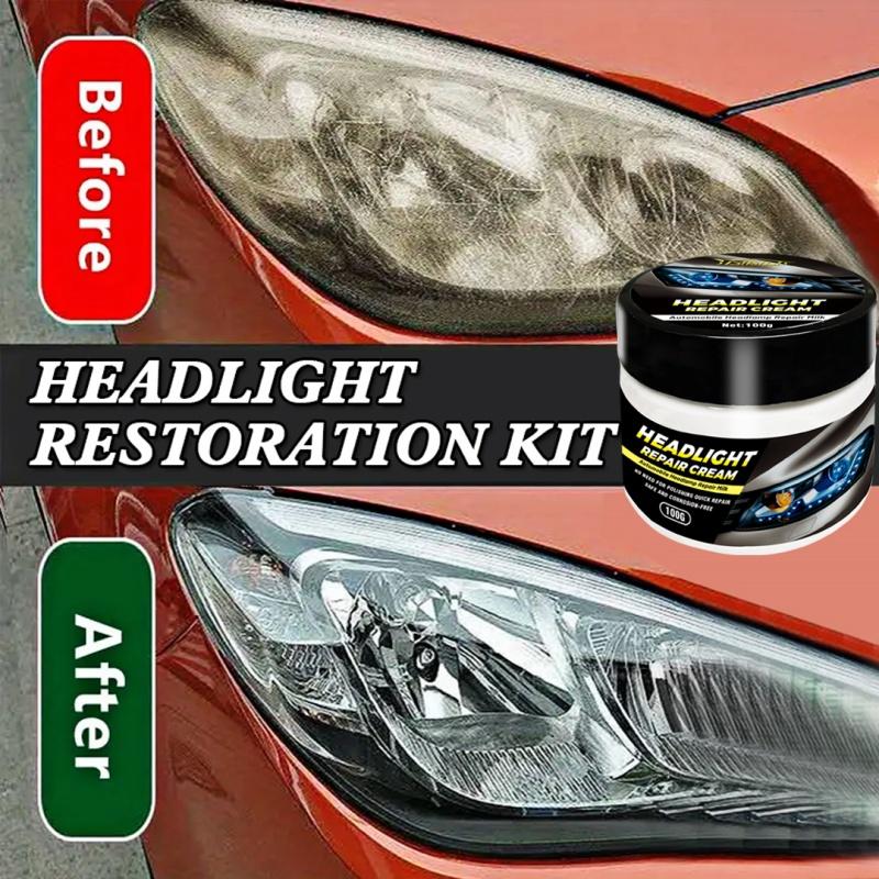 Car headlight polish, antioxidant and scratch repair, PVC plastic polishing, suitable for car light maintenance and care