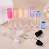 In-Stock 8ML Lip Gloss Sample Bottle, Round Middle Ring, Inner Spray Process, Empty Tube Lip Glaze.