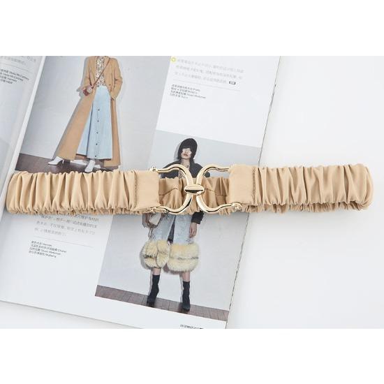 

Осенне-зимнее декоративное платье эластичный широкий пояс женский простой эластичный пояс для юбки 60-80cm абрикосовый