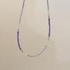 Chinese-style Amethyst Pendant Sweet Charm Dopamine Beads Necklace  Jewelry Accessories