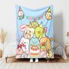 1pc Blanket Sumikko Gurashi1 Print Design, Lightweight Blanket for Sofa, Bed- Soft &Warm, Gift for All Seasons like Christmas, Halloween