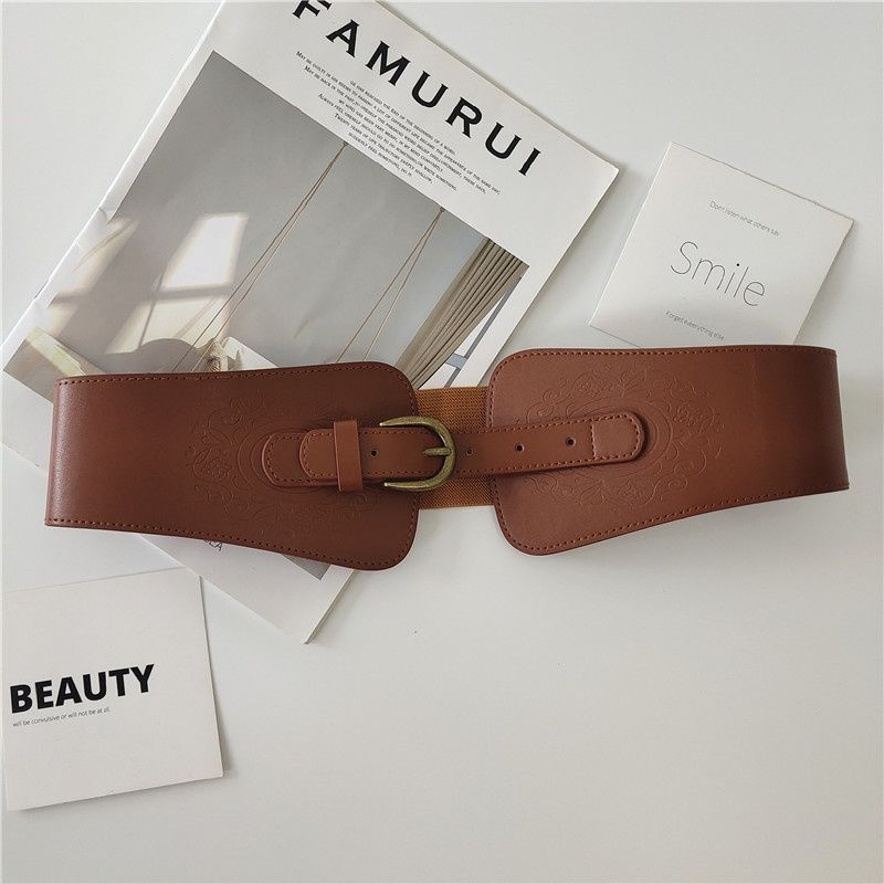 

Oval Womens Chic Shape Waist Belt In Classic Black For Effortless Style хакі