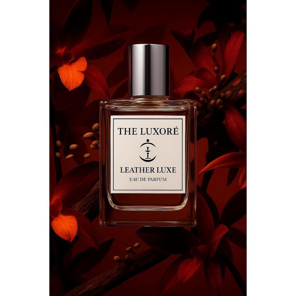 The Luxore - Leather Luxe Grace - Unisex Perfume | Eau de Parfum for Men, Women | Premium date, christmas, new year | smoky and elegant |
