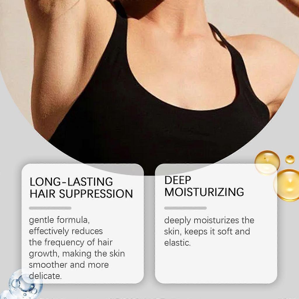 Oceaura Body Hair Removal Serum Gentle Body Skin Cleansing Silky Hair Removal Soft Skin Purifying Essence
