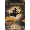 In A World Full of Princesses Be A Witch Happy Halloween Metal Tin signs Indoor & Outdoor Home Bar Coffee Wall Decor Posters