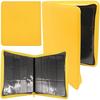 [Trading Card] File - Shingi - Large Capacity, Clear, 12-Pocket (Yellow) - Holds 480 Cards. Compatible with Yu-Gi-Oh!, Duel Masters, Magic: