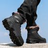 Talla 40- 48 Botas de Nieve de Invierno para Hombre Impermeables para Exteriores Botas de Hombre Estilo Ruso Botines para Hombre Botas de Nieve