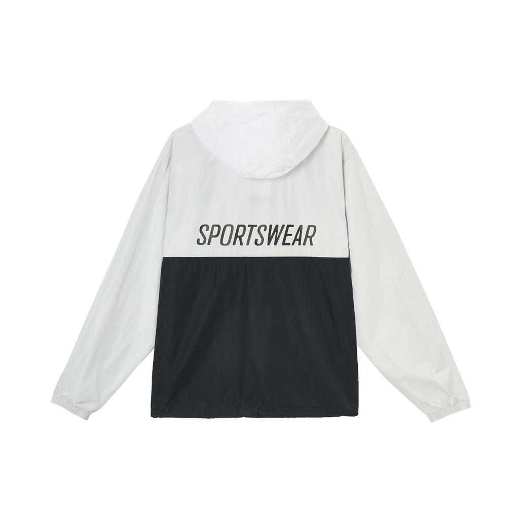 Nike Clubsportswear Marina Hooded Comfortable Fashion Long Sleeve Jacket Men Jacket Photon-Dust Black White HJ1958-025