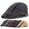 Hot Sale Summer Outdoor Flat Hat Sports Cotton Beret Caps Solid Color Casual Peaked Caps Unisex M Label Stylish Casual Sun Hats