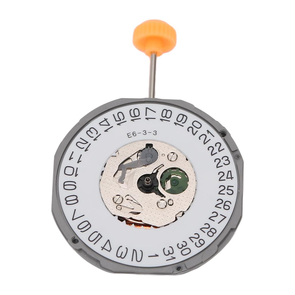 3-Pin Quarz Uhrwerk Reparaturteil für 1M12 Quarz Uhr Einfache Einrichtung Uhrwerk Zubehör Datum 3