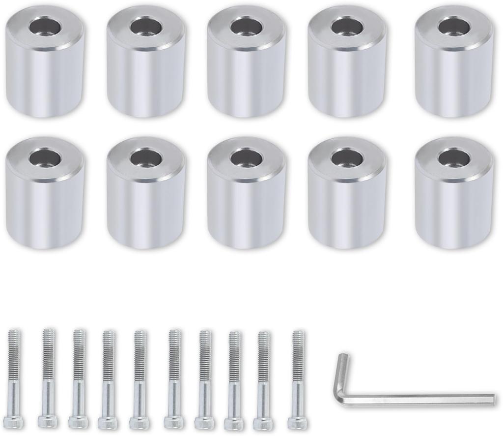 Erector Car Roof Carrier Spacia Erector Pipe Compatible with Hijet of 28 Pipe, Bar, Pipe, Attachment, NVAN, Cargo, etc., NSJ-14 (Set 10)