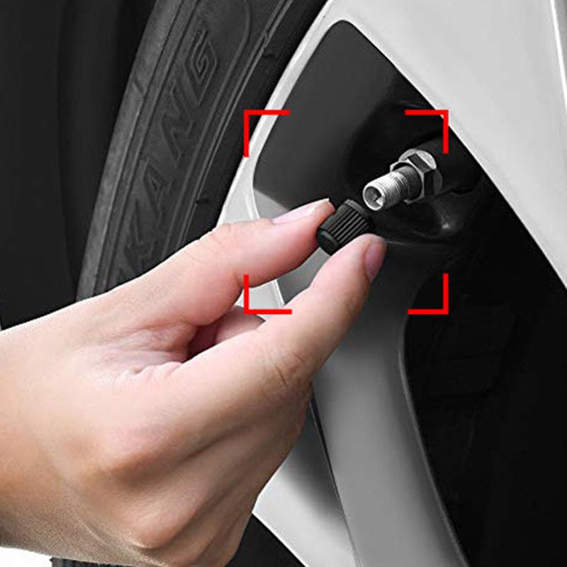200pcs Wheel Tire Valve Caps Tyre Rim Stem Covers Airdust Waterproof for Car Automobiles Motorcycles Trucks Bikes 6 Colors