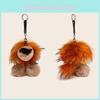 Faux Fur Keyring With Soft Plush Material For Fashion Accessories And Gift Ideas