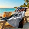 Cristiano Ronaldo Beach Towel Quick-Dry Soft Microfiber Comfortable Lightweight Perfect for Traveling Yoga Camping and Swimming
