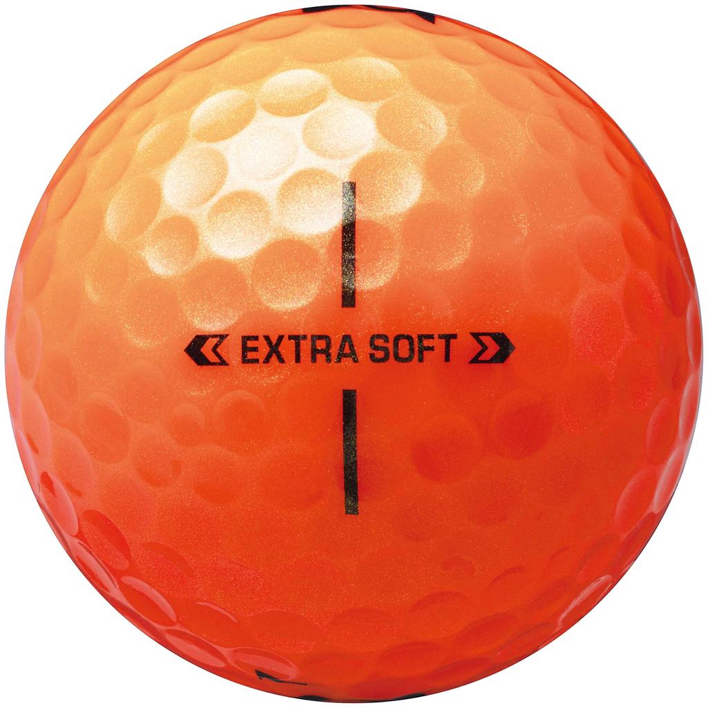 BRIDGESTONE Extra Soft Golf Balls, 2025 Model, 12 Balls, Orange, X5OXJ (x 2)