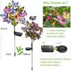 Garten Lichter Solar Simulation Blume Schmetterling Baum Rasen Licht Boden Stecker Lampe Wasserdicht Rasen Licht Urlaub Weihnachten Decor