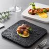 Square Plate Household Vegetable Plate Hotel High Value Steak Plate Western Plate Creative Dessert Tray Commercial