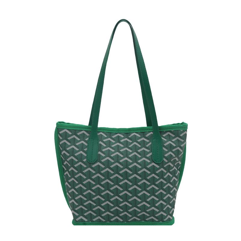 Tote Bag: Fashionable and Trendy Dog Tooth Bag, Fish Scale Design, Single-shoulder Women's Handbag