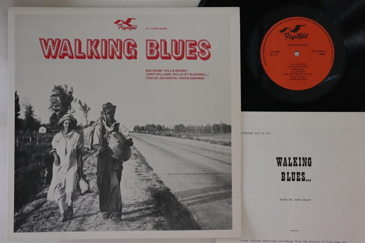 

LP Record VARIOUS - Walking Blues FLYLP541 FLYRIGHT 1979 UK Blues Used