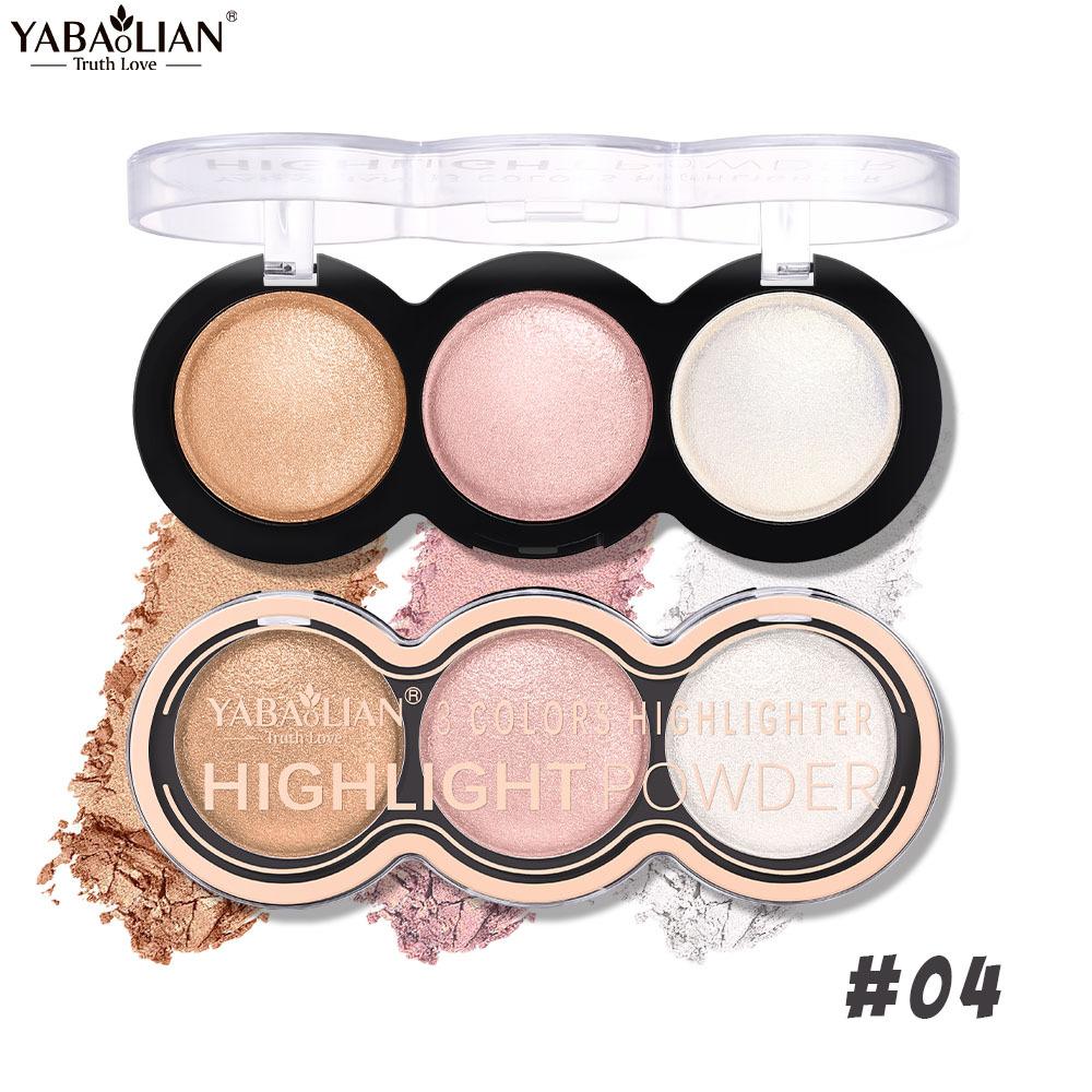 

Палитра хайлайтеров, палетка румян, не тускнеет, осветляет тон кожи и контуры