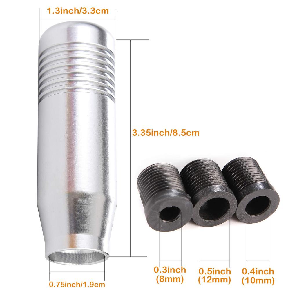 Arenbel Alloy Car Shift Head Short Gear Stick Shifting Shifter