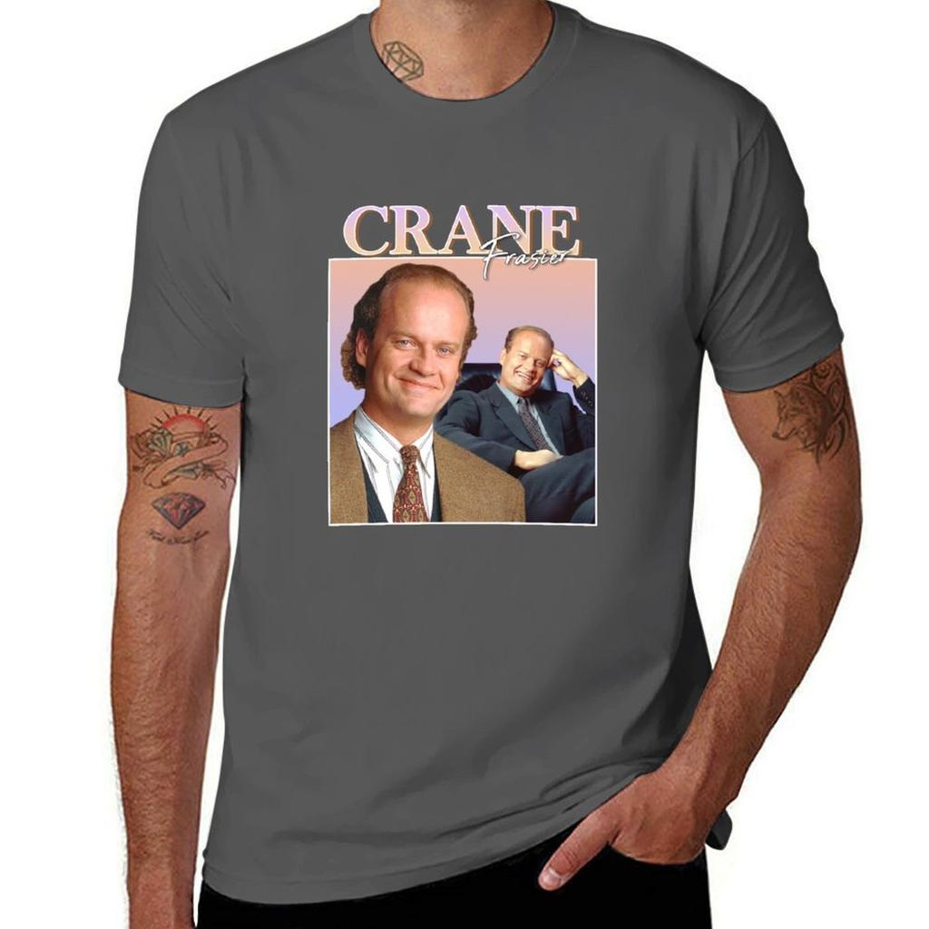 Frasier Crane Vintageretro Design Tshirt Tough Fabric Work Tee