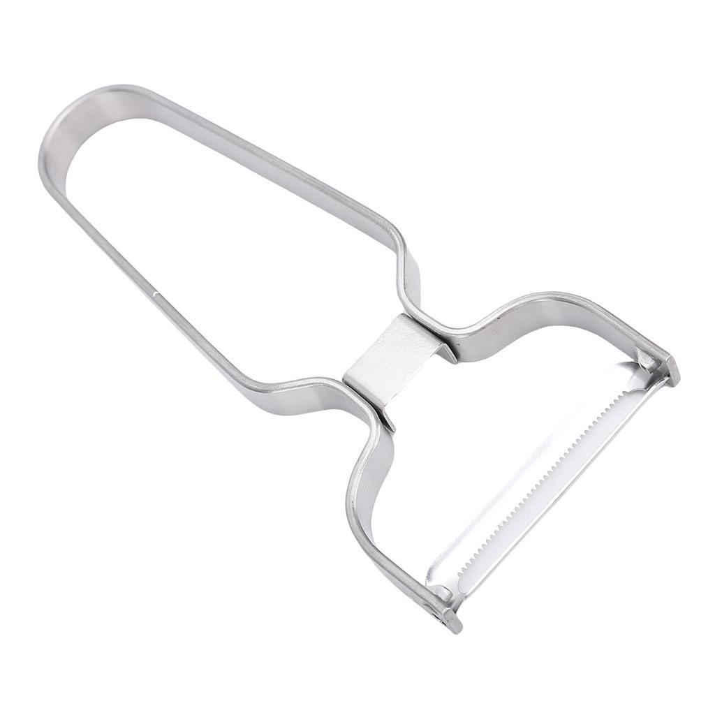 2PCS Vegetable Fruit Peeler Stainless Steel Easy Peeling Portable Kitchen Food Peeler for Cucumber Potato Travel