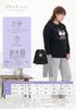 Kaituck Family Kuromi Long Sleeve Shaggy Pajamas for Winter Women's Fleece-Lined (M, Black)