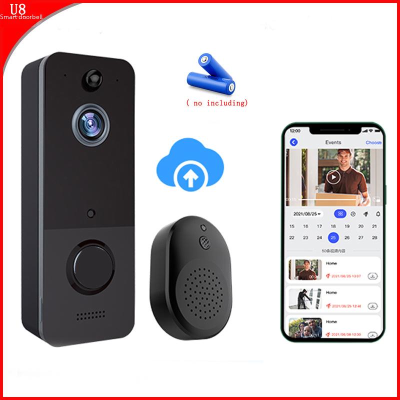 Έξυπνη κάμερα WiFi Video Doorbell με HD νυχτερινή όραση και απομακρυσμένη πρόσβαση