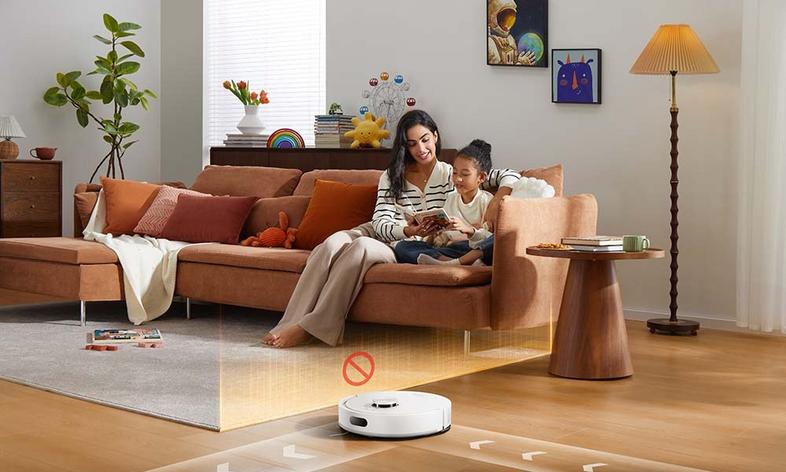 DREAME F20 Robot Vacuum & Mop, White