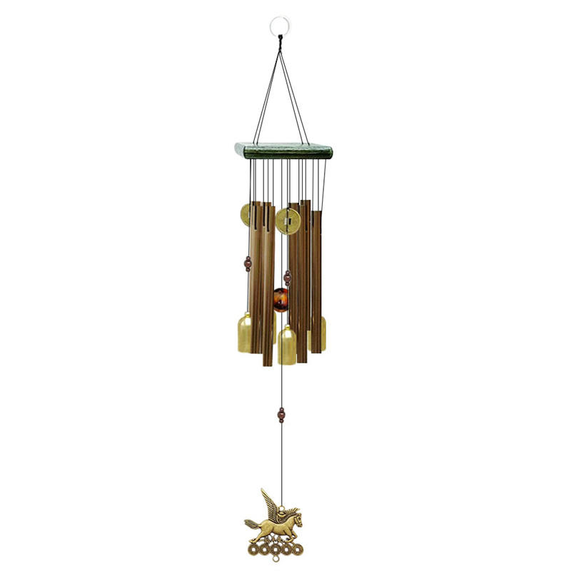 Vintage Hanging Decoration Wind Chimes Antique Crafts Yard Home Ornaments Copper Bells