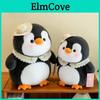Adorable Eight-inch Penguin Plush Toy Soft Stuffed Animal For Carnival Machine Game