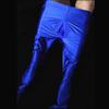 Sexy Men Cockring U Convex Pouch Stockings Open Close Sleeve Tight Stockings Sheer Shiny Glossy Pantyhose Tights Candy Color F32