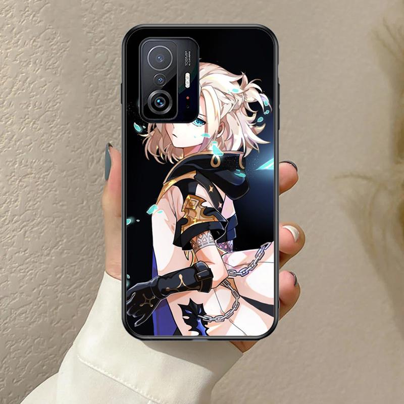Albedo Genshin Impact Funda For POCO F5 F3 M5s C40 F4 GT X3 X4 X5 Pro Case For Xiaomi 12 13 Lite 11T 12T Pro 12X