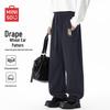 MINISO Men's Retro Corduroy Straight-Leg Casual Pants