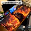 Large Mouse PadTravis Scott Custom Name Text Personalized Desk Mat Non Slip Gaming Pad