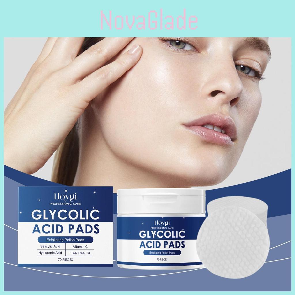 Hoygi Exfoliating Cotton Pads Gentle Repair Brightening Cleansing Exfoliation For Radiant Skin