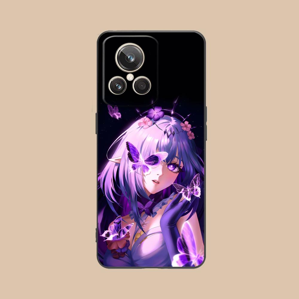 HSR Castorice Matte TPU Mobile Phone Case for Realme GT 8 Neo Pro C75 73 71 C67 65 C55 53 C35 31 C20 15 Colorful Cover