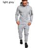 Herren Sportanzug Männer Langarm Hoodies Hosen Streetwear Sweatshirt Hosen Trainingsanzug Jogginganzüge
