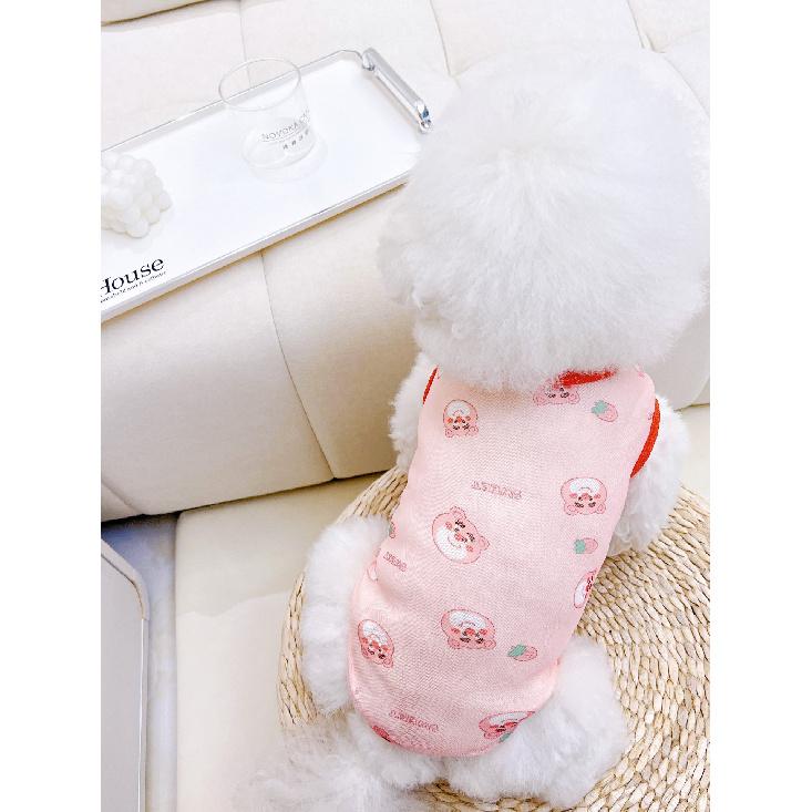 Pet Summer Sun Protection Cat Vest Spring Summer Breathable Anti-Shedding Dog Cooling Clothes Cat Outdoor Dog Clothes
