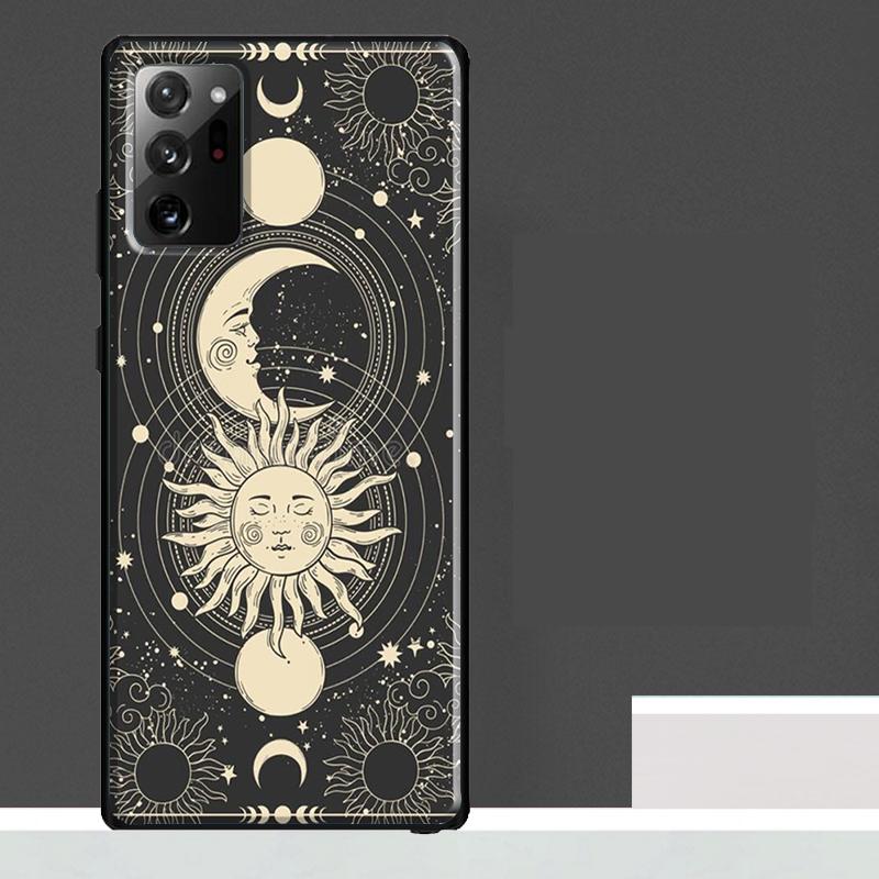 Witches Moon Tarot Case For Samsung Galaxy S25 S24 S23 Ultra S9 S10 S20 S21 S22 Plus S23 FE S25 FE Phone Cover