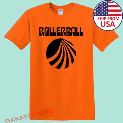 Roller Rollerball Film di Fantascienza Uomo Arancione Taglia S-5XL