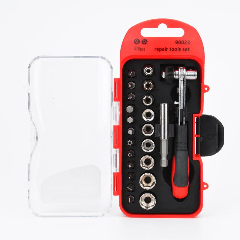 Multifunctional Ratchet Wrench & Socket Repair Tool Set