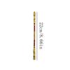 22cm Schwarze Mythologie Wukong Spiel-Peripheriegerät Ganzmetall-Handwerk Affenkönig Ruyi Goldener Stab Ornament Modell Dekoration Spielzeug Geschenk