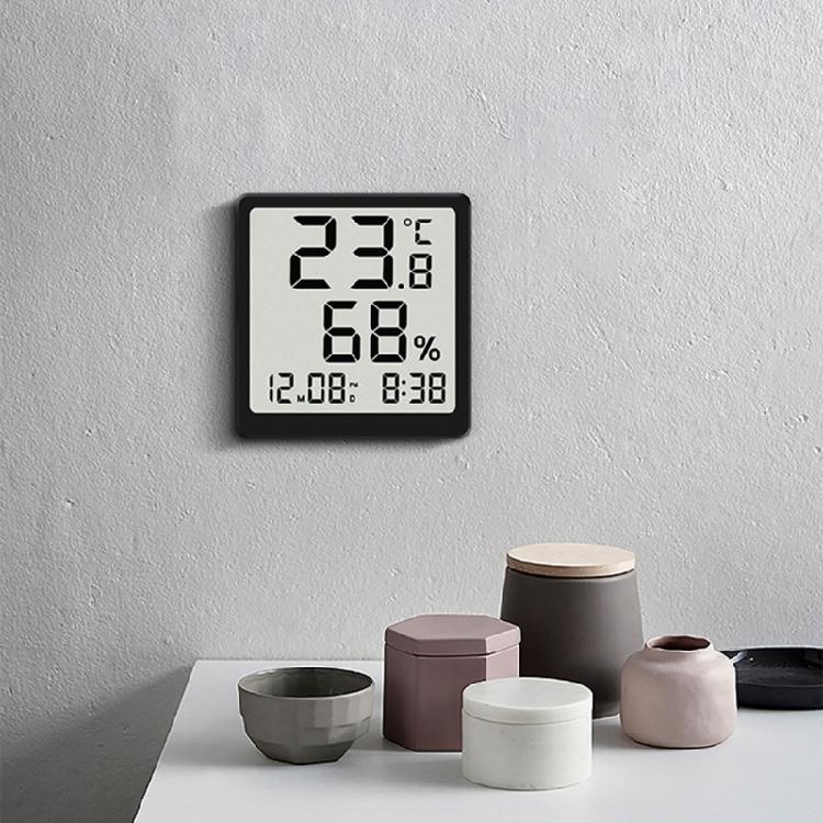 Digital Temperature and Humidity Meter Magnetic and Wall Hanging Support Space Saving for Home Office User Friendly