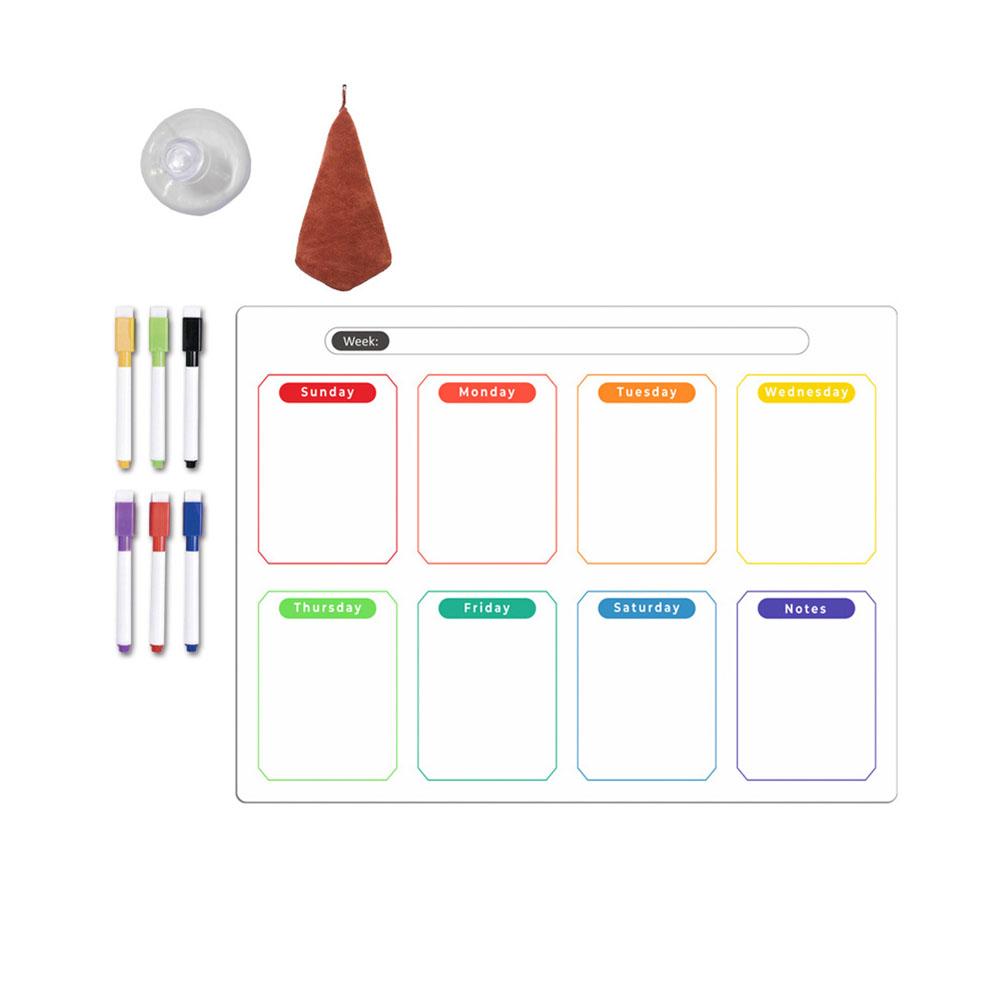 Stylish Erasable Magnetic Calendar Board For Easy Weekly Planning Calendar Erasable Monthly And Weekly Schedule Magnetic