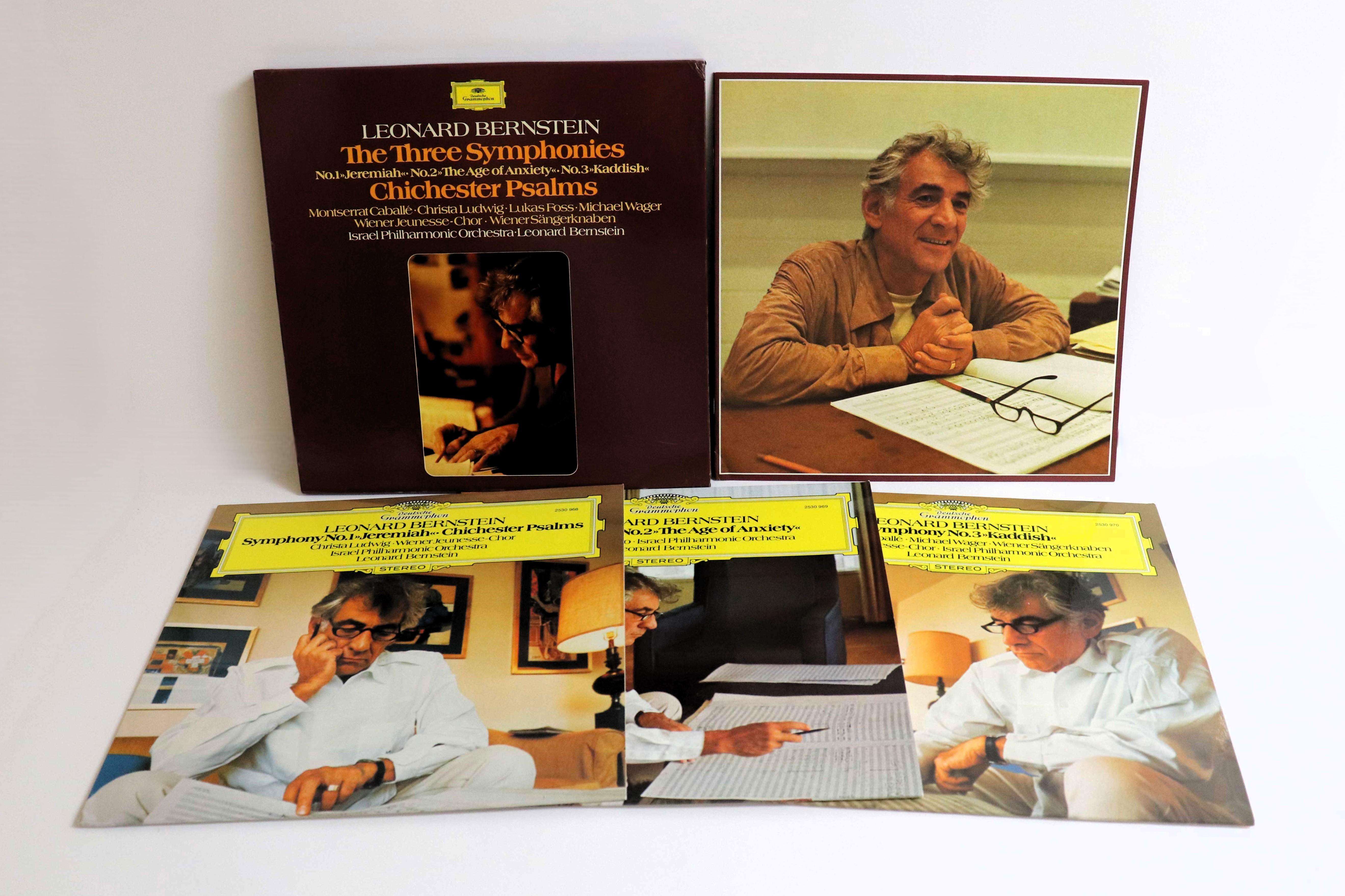 

LP Запись ЛЕОНАРД БЕРНСТАЙН, ИЗРАИЛЬСКИЙ ФИЛАРМОНИЧЕСКИЙ ОРКЕСТР - Собственные сочинения Бернстайна: Симфония 2709077 DEUTSCHE GRAMMO 1978 Германия Классика Б/У